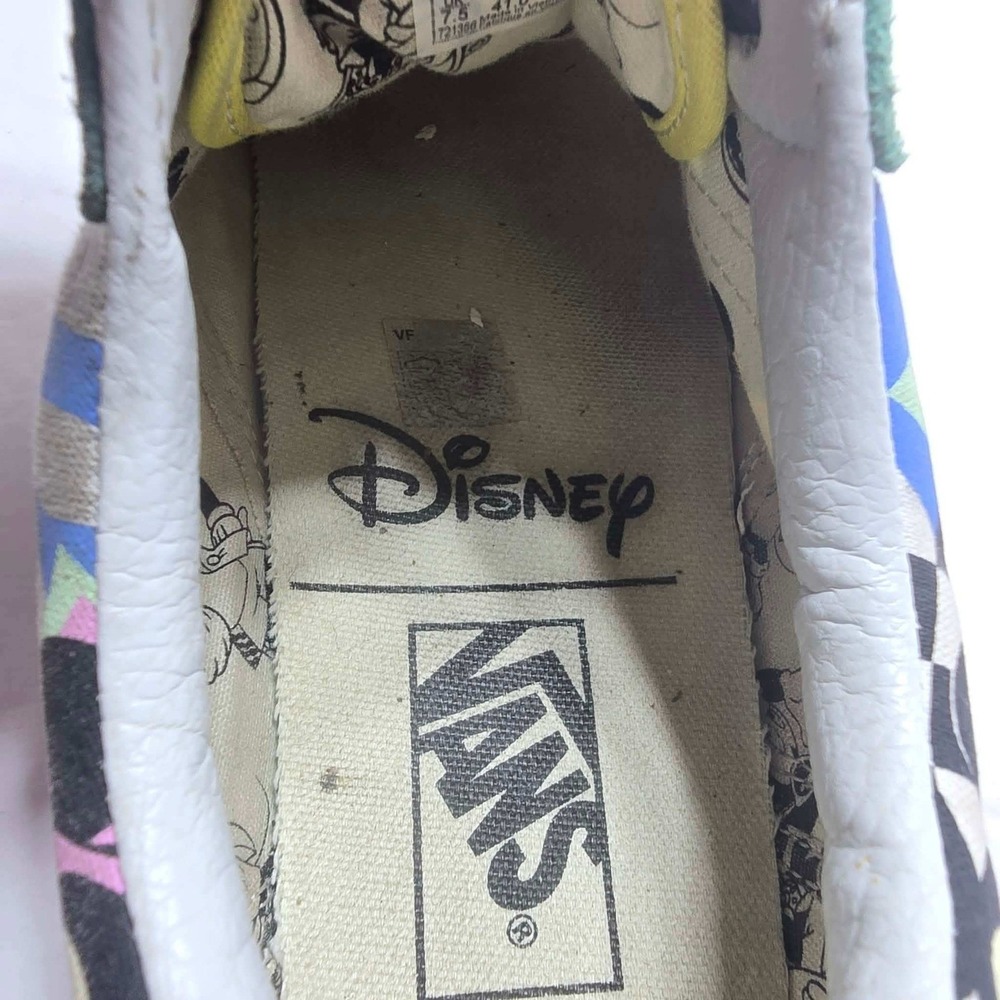 Vans Old Skool Disney 90s Mickey Mouse Multi Color Sneakers Womens 10 Mens 8.5 - Picture 6 of 12